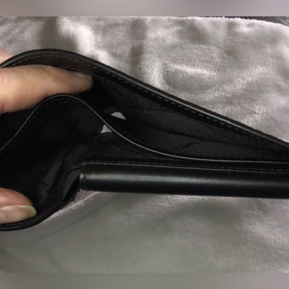 MICHAEL KORS MENSCooper Logo Billfold Wallet With Coin Pouch NWOT - Picture 6 of 7